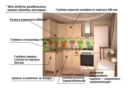 Акация - 14 (1200х1400 мм) 