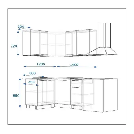 Акация - 14 (1200х1400 мм) 