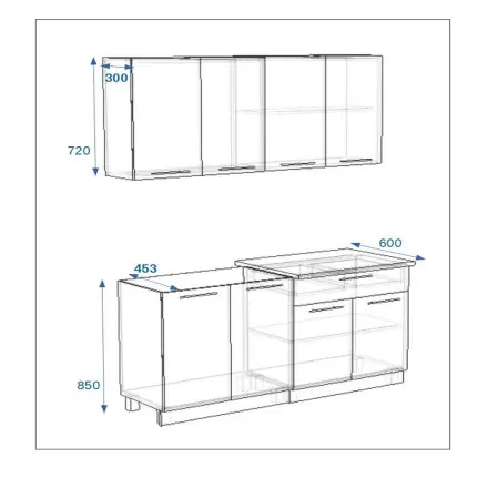 Акация - 9 (1600 мм)